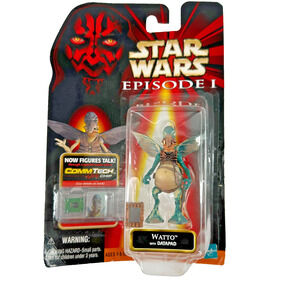 Star Wars Episode 1 WATTO Comm Action Figure Hasbro - 1998